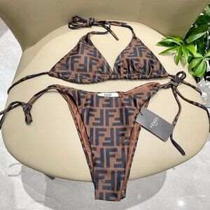 Fendi two piece swimsuit bikini